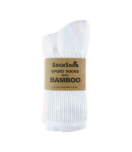 6 Pairs Unisex Bamboo Organic Cotton Running Sport Socks