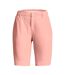 Short De Golf Link Femme Rose Argenté Under Armour-1