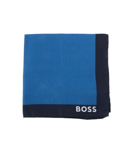 Pochette De Costume Style Logo Homme Taille Unique Bleu Boss