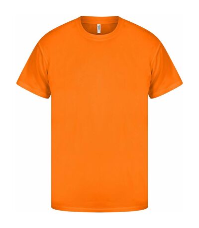 T-shirt original tech adulte orange vif Casual Classics