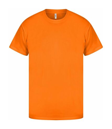 T-shirt original tech adulte orange vif Casual Classics