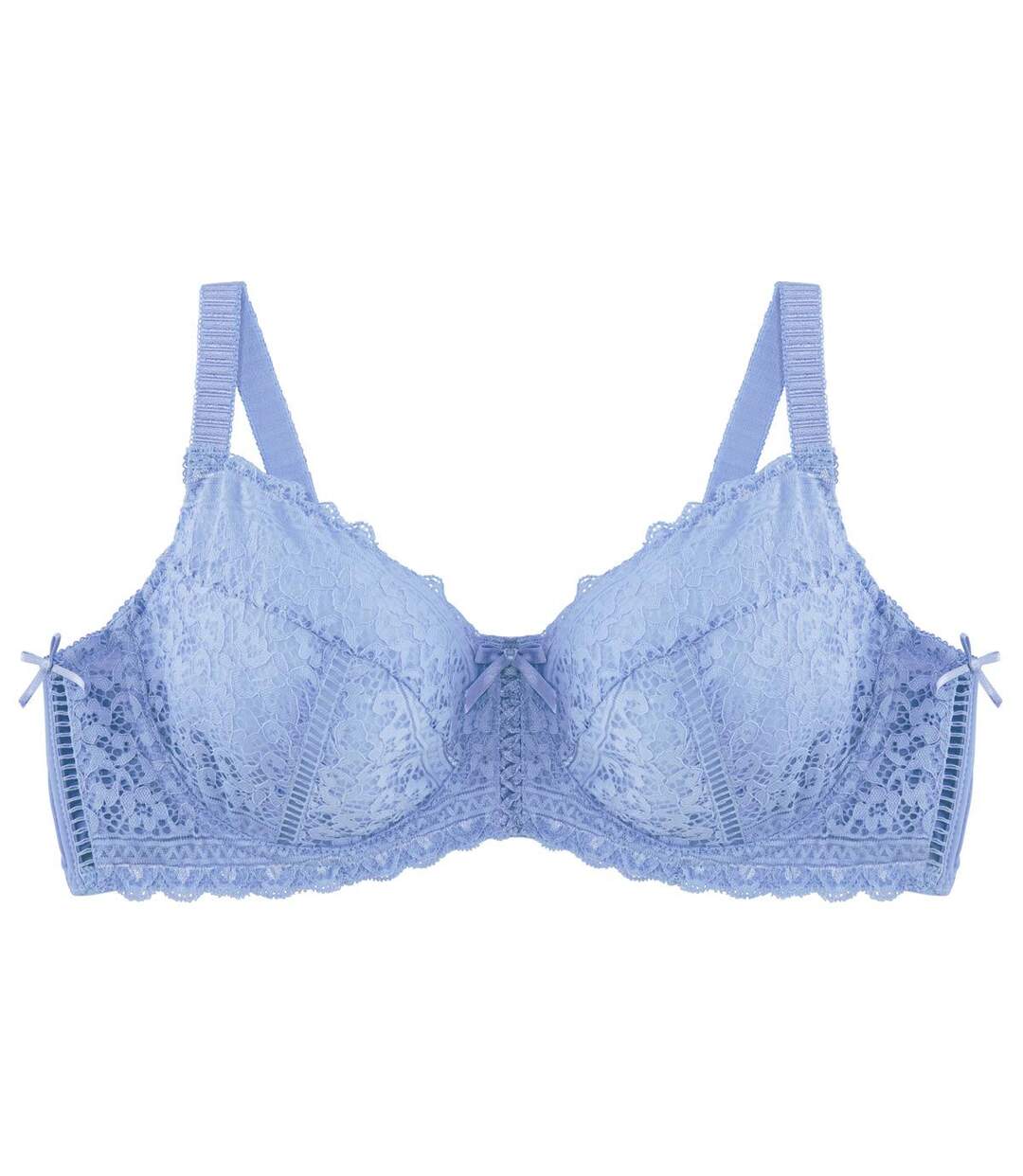 Soutien-gorge emboitant bonnets C, D et E bleu ciel Elena-1