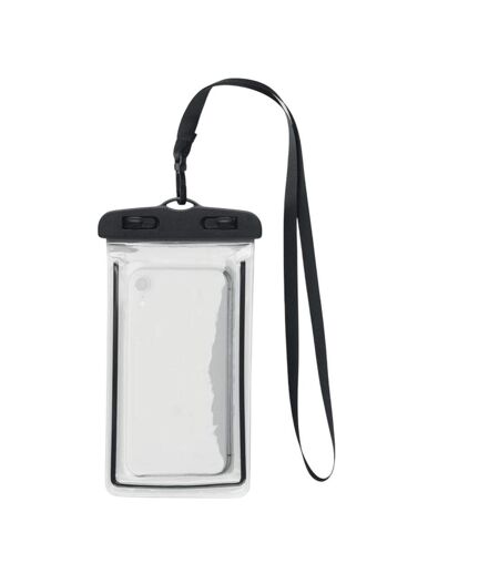 Smag Large Waterproof Lanyard Pouch Black Transparent MidOcean