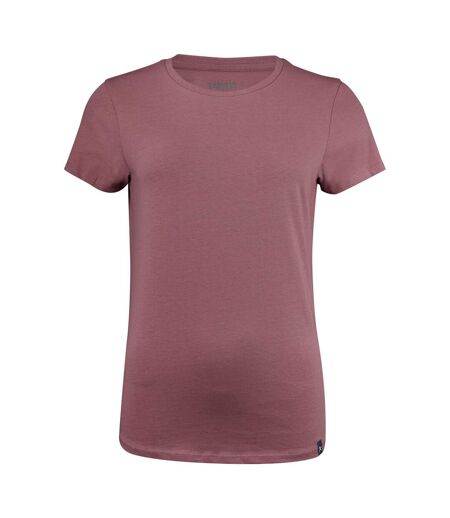 T-shirt American U Femme Vieux Rouge Harvest