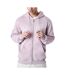 Sweat Zippé Rose Homme Project X Paris Broderie Origin - L