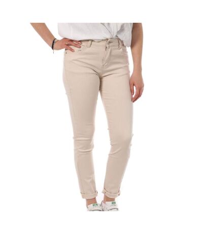 Jean Slim Beige Femme Monday Premium Push Up - XXL