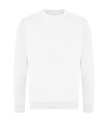 Unisex Adult Organic Sweatshirt Arctic White Awdis