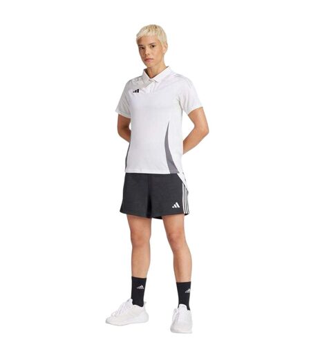 Short Tiro Femme Blanc Noir Adidas