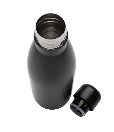 Eureka recycled stainless steel 500ml water bottle one size black XD Collection