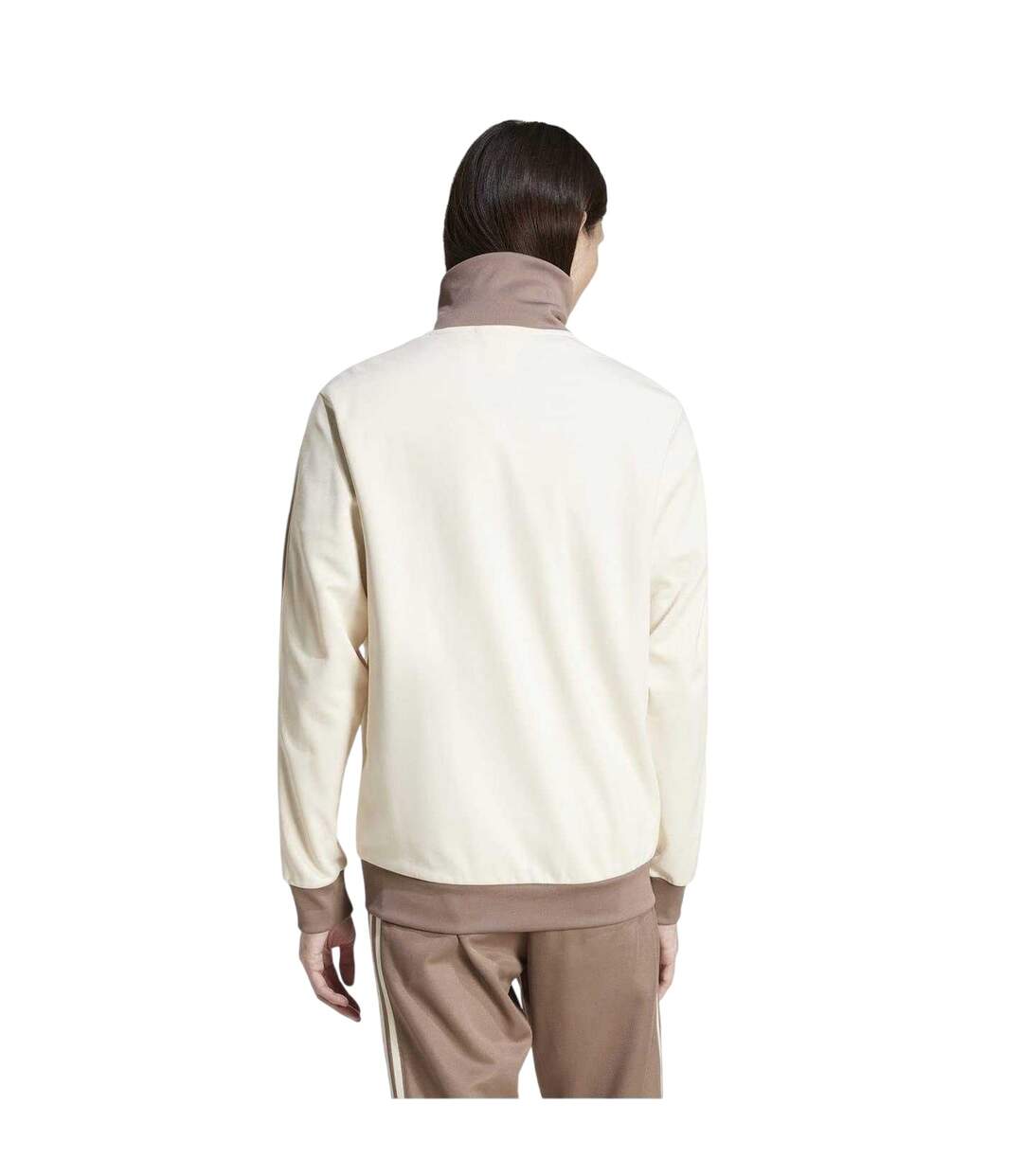 Haut De Survêtement Classics Homme Blanc Cassé Adidas-3