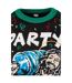 Sweat Noël Savior Homme Noir Vert Urban Classics-3
