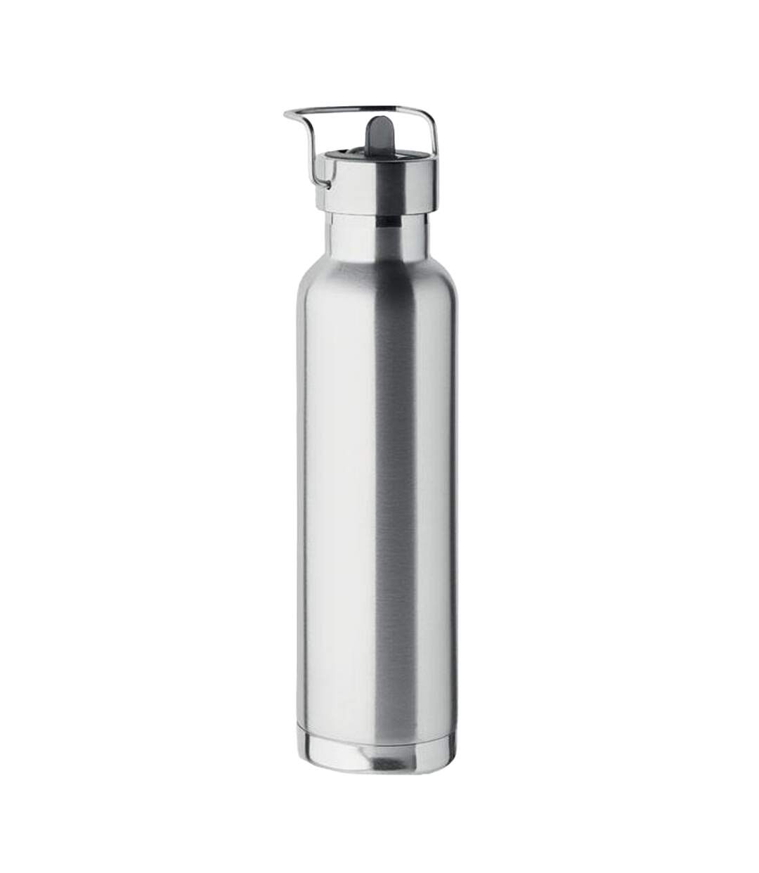 Bouteille riflow taille unique argent mat MidOcean-2