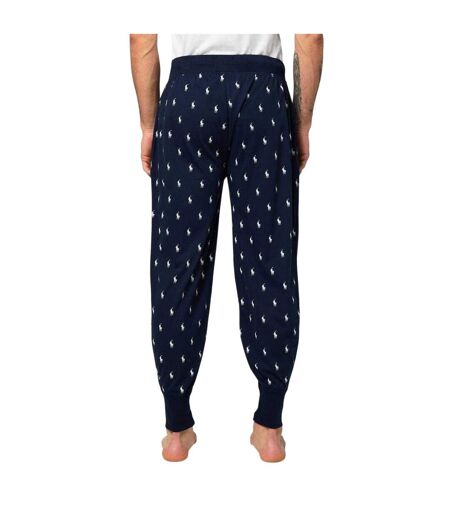 Mens Cotton Unicorn Jogging Bottoms Navy Ralph Lauren