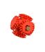 Jouet pour Chien Distributeur Balle Cube 10cm Rouge