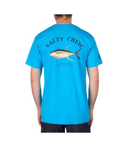T-shirt Bleu Homme Salty Crew Mount