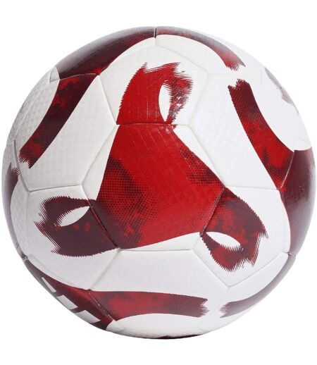 Ballon De Foot Tiro League J350 Taille 5 Blanc Rouge Adidas