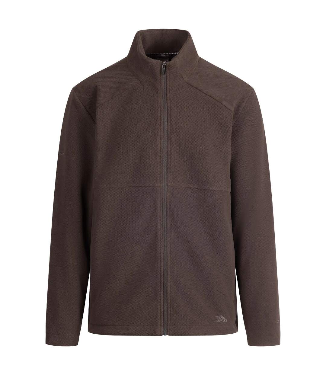 Mens Fyne Fleece Jacket Charcoal Trespass-2