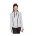 Veste Polaire Odelia Femme Blanc Chiné Bleu Marine Trespass-1