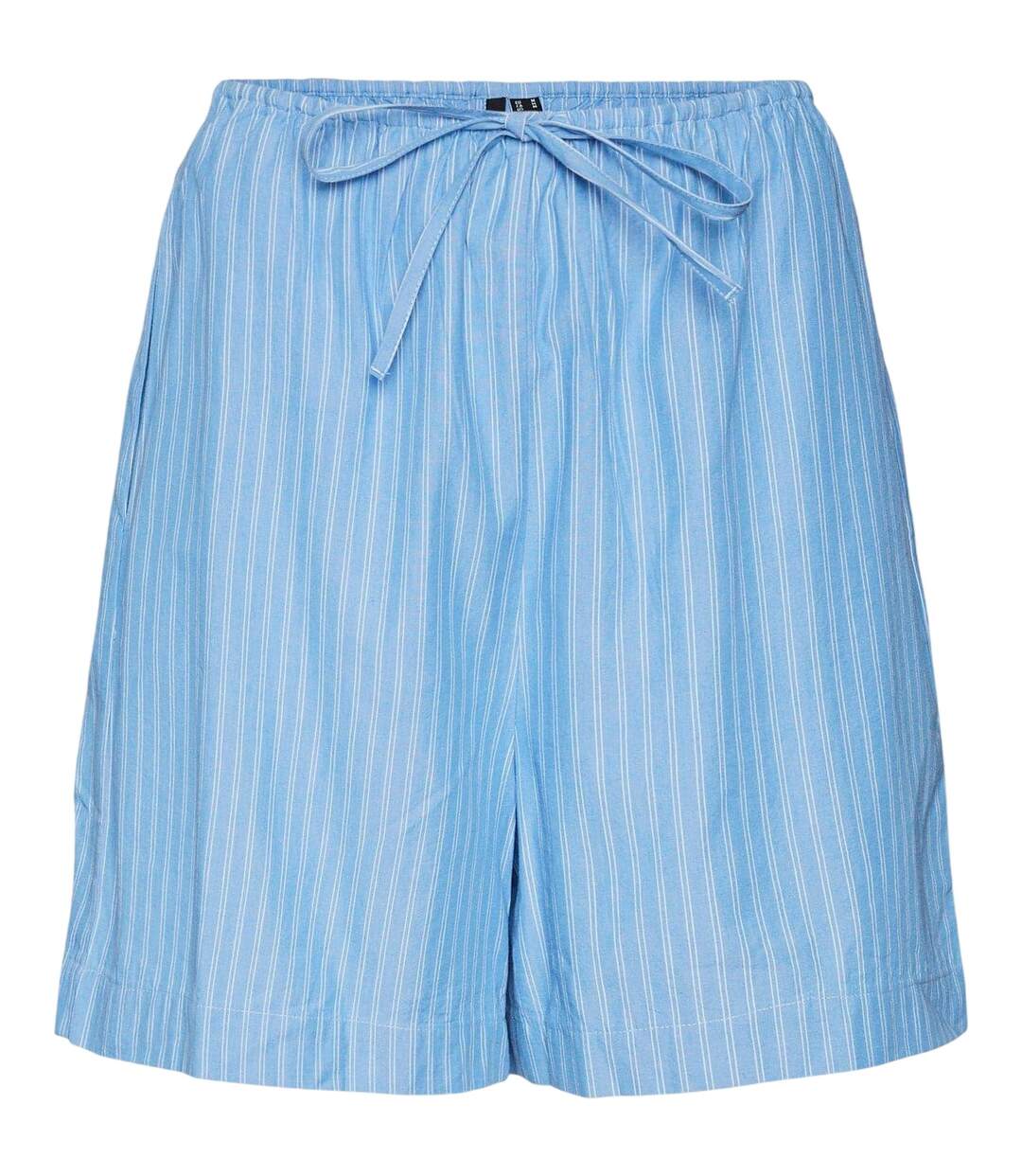 Short Chino Motif/style Rayure Verticale Gili Femme Bleu Vero Moda-1
