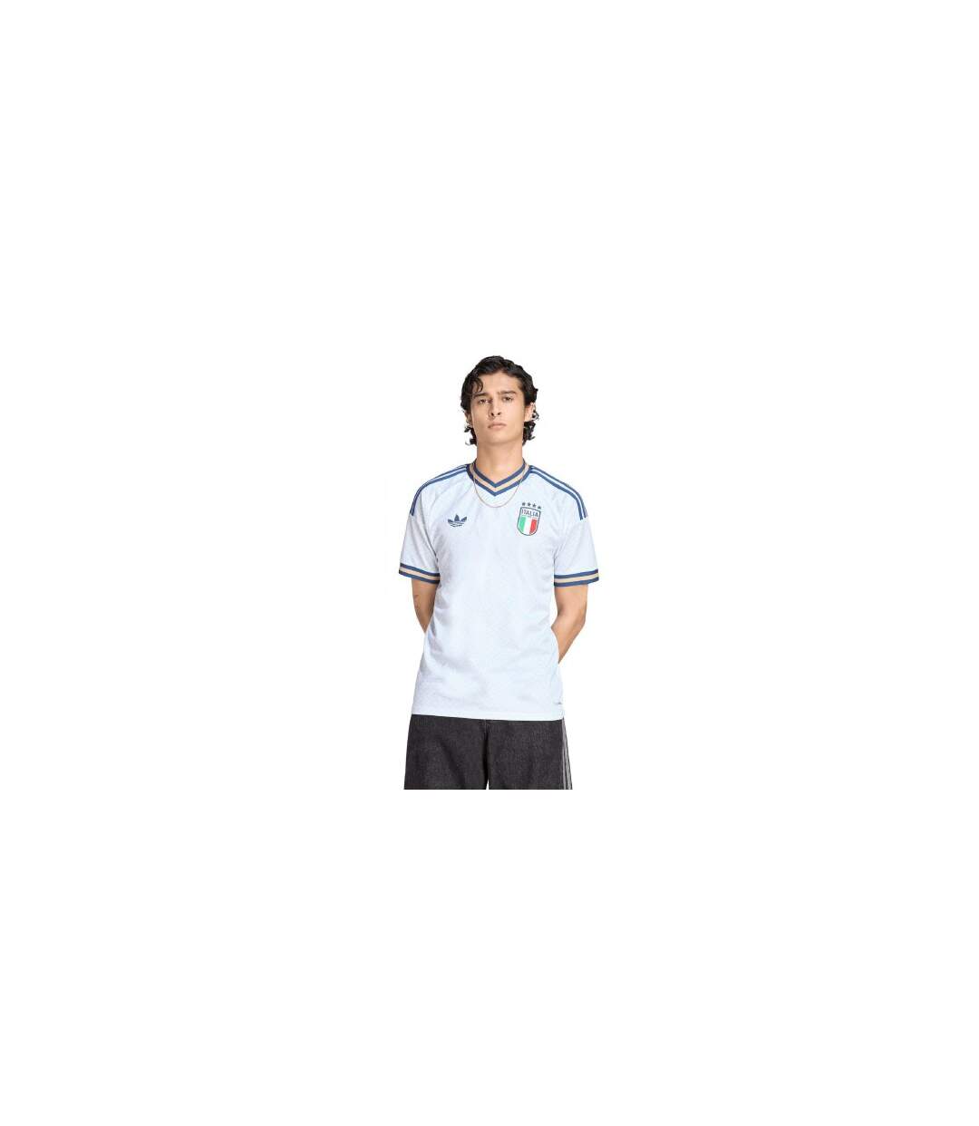 Maillot Extérieur Motif/style Italie World Cup Homme Bleu Blanc Adidas-1