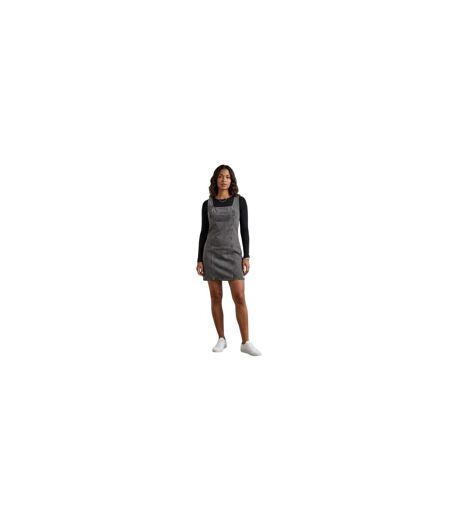 Robe Courte Sans Manches Femme Gris Calvin Klein