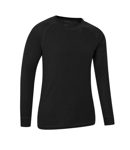 Mountain Warehouse Mens Talus Base Layer Top (Pack of 2) (Black)