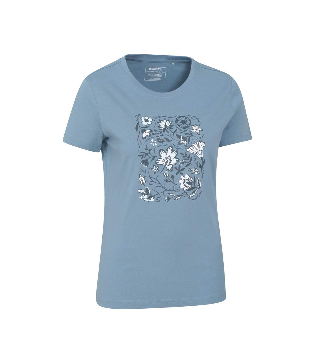 T-shirt femme bleu Mountain Warehouse