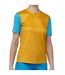 Maillot De Cyclisme Motif/style Blocs De Couleurs Femme Jaune Moutarde Bicycle Line-3