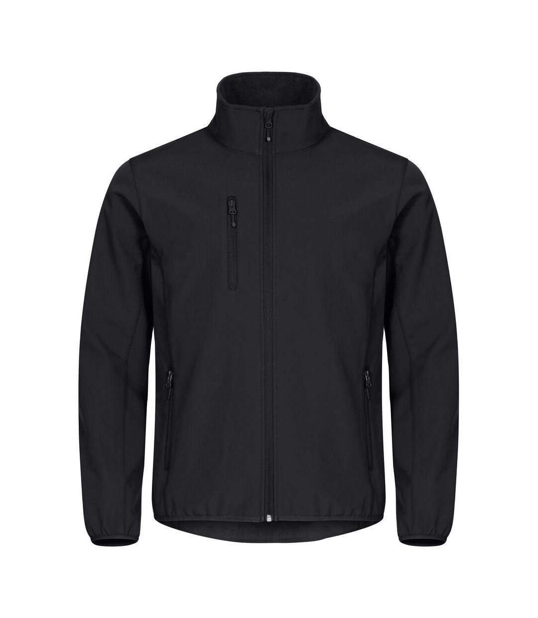 Mens Classic Soft Shell Jacket Royal Blue Clique-2