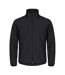 Mens Classic Soft Shell Jacket Royal Blue Clique-2