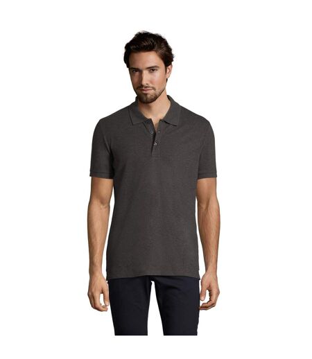 Polo Phoenix Homme Charbon Chiné SOLS