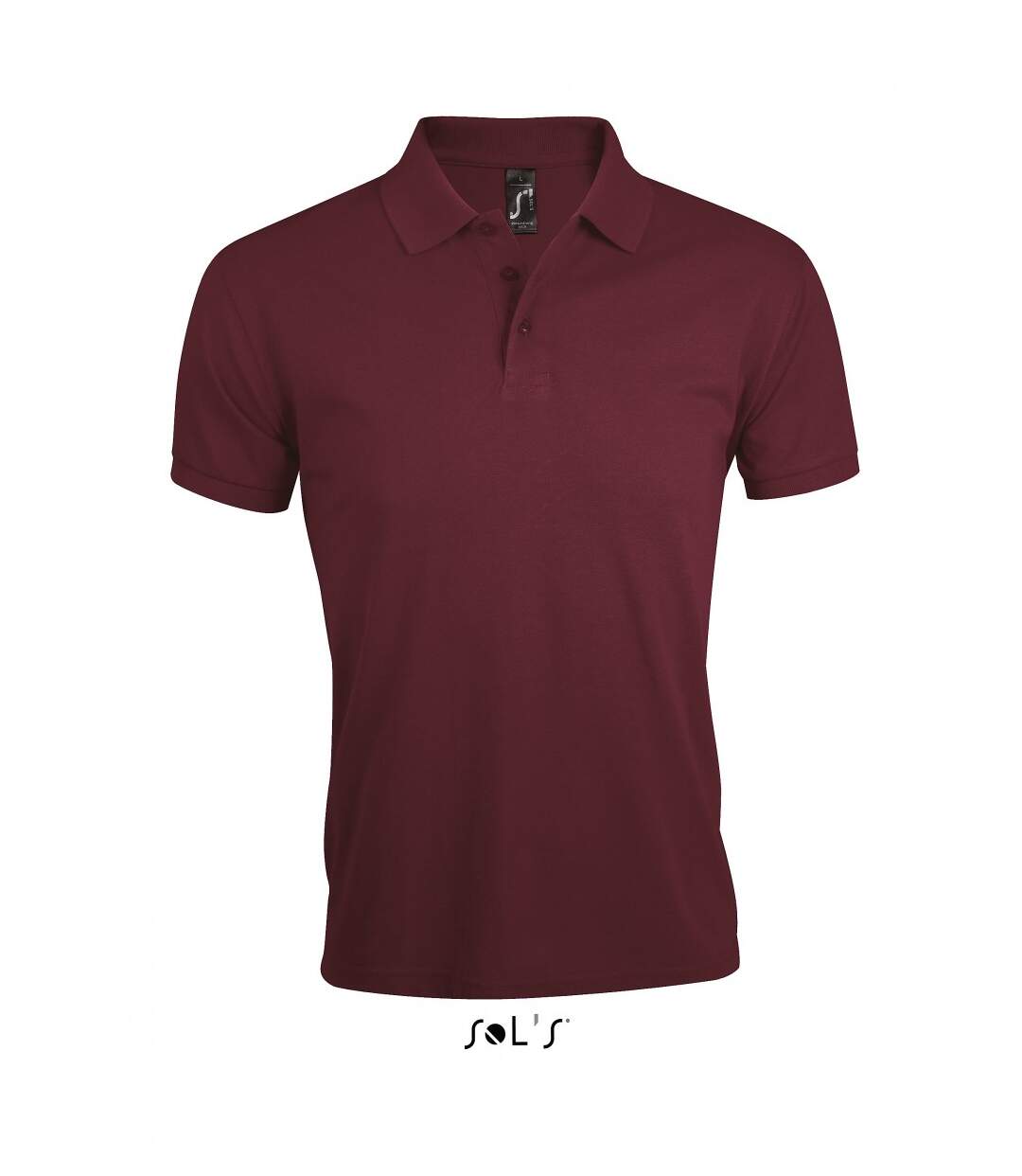 Polo homme polycoton - 00571 - rouge bordeau