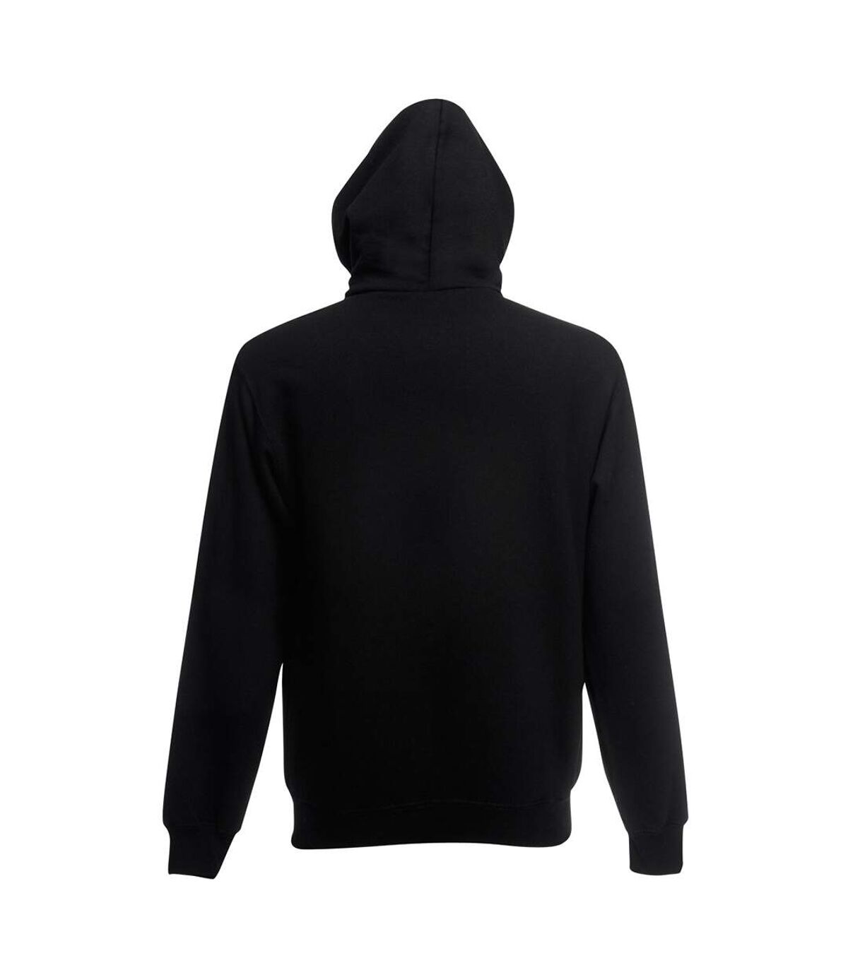 Fruit Of The Loom - Sweatshirt à capuche et fermeture zippée - Homme (Noir) - UTBC360