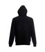 Sweatshirt À Capuche Et Fermeture Zippée Homme Noir Fruit Of The Loom-2