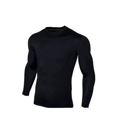 Carta Sport Mens Long-Sleeved Base Layer Top (Black) - UTCS312
