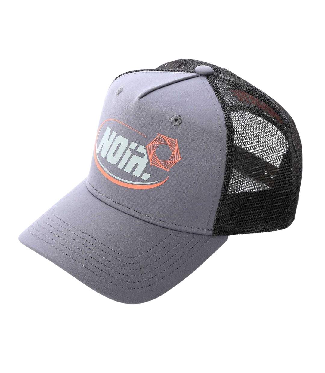 Sport Trucker Cap White Grey Societe Noir-1