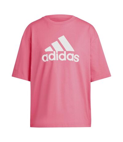 Womens/ladies Future Icons Badge Of Sport T-shirt Pink Adidas