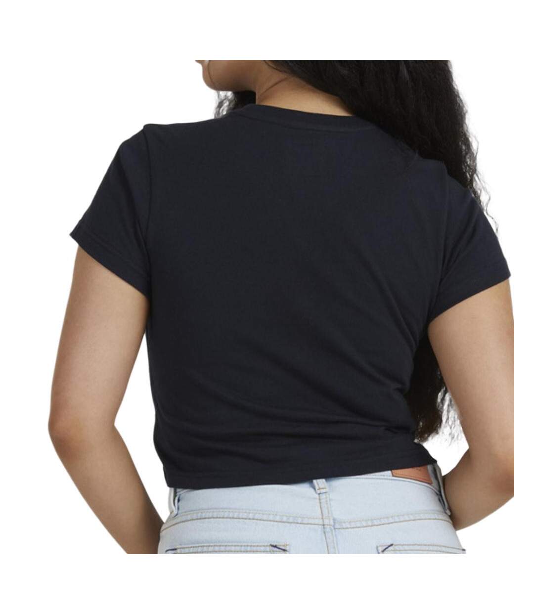 T-Shirt noir femme dc shoes star-2
