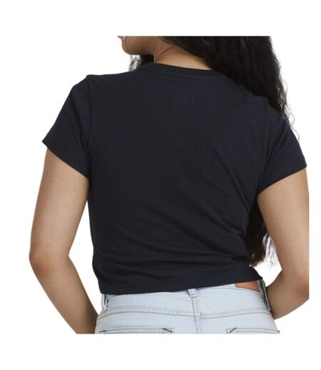 T-Shirt noir femme dc shoes star