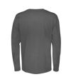 Cottover Mens Long-Sleeved T-Shirt (Charcoal)