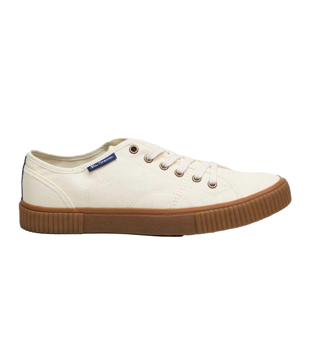Baskets Canvey Homme Blanc Cassé Ben Sherman-1