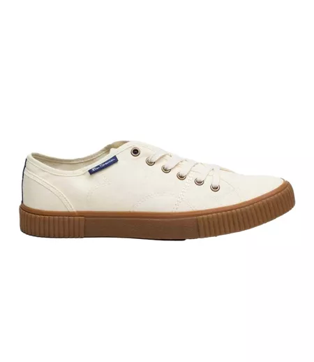 Baskets Canvey Homme Blanc Cassé Ben Sherman