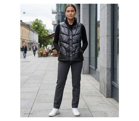 MAYFLOWER SH1096N - Gilet sans manches matelassé noir : chaleur et liberté de mouvement