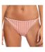 Bas de Bikini Corail/Blanc Femme Roxy Sandy Treasure - XL