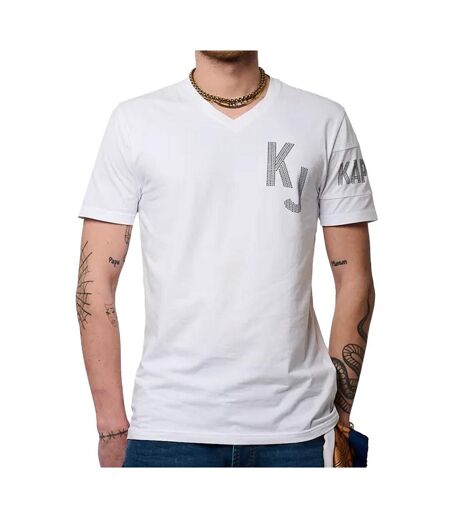 T-Shirt blanc homme kaporal barnyh - l