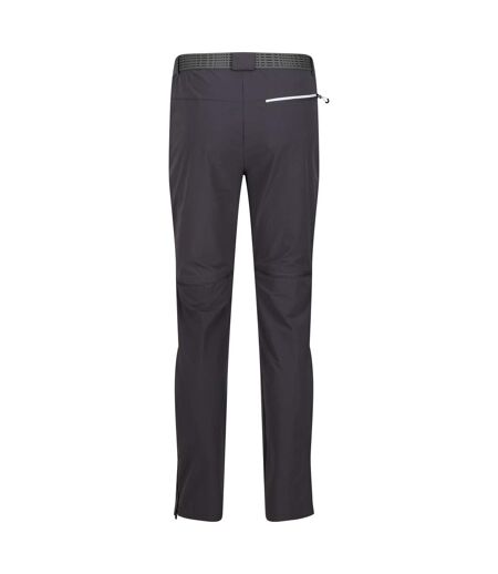 Pantalon Mountain Homme Gris Phoque Noir Regatta