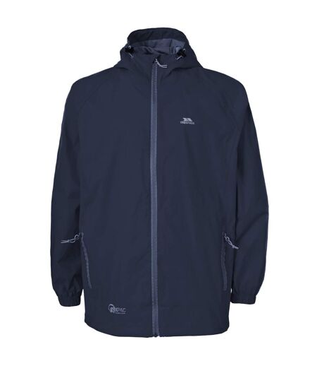 Trespass Adults Unisex Qikpac Packaway Waterproof Jacket (Navy) - UTTP433