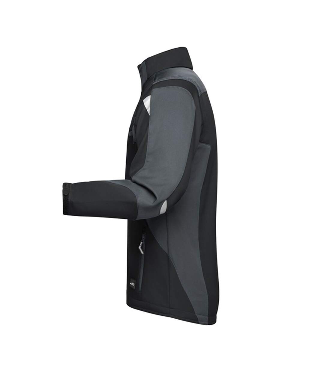 Veste Softshell Strong Adulte Noir Carbone James And Nicholson-3