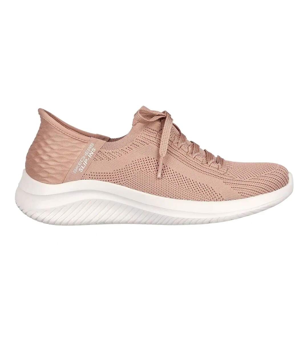 Womens/ladies Ultra Flex 3.0 Arch Fit Shoes Mauve Pink Skechers-1