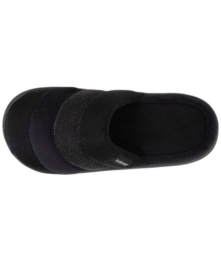 Isotoner Chaussons Mules femme semelle bloup extra confort